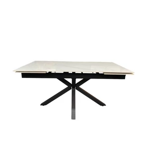 Genova magasfényű kerámia étkezőasztal  (160-240*90)