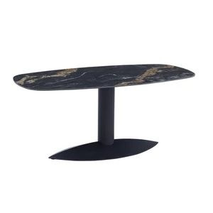 Mianmar márványmintás étkezőasztal (180*90)