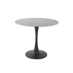Salvador kerek étkezőasztal, fekete (kétféle méret)