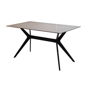 Valore szürke szinterezett kőlapos asztal, szürke (kétféle méret)