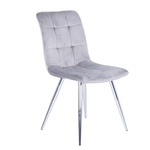 Étkezőszék 113 szürke bársony