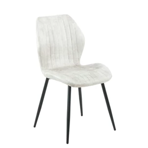 Modern étkezőszék függőleges tűzéssel (bézs vagy türkiz)