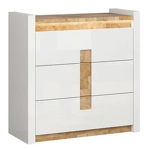 Alameda 3 fiókos komód (KOM3S)