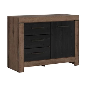 Balin komód (fekete tölgy) (KOM1D3S)