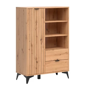 Lamea 90 cm könyvespolc, alacsonyabb (REG1D2S)