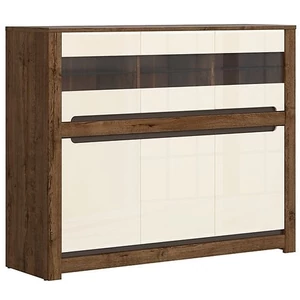 Ruso vitrines komód (KOM3W3D)