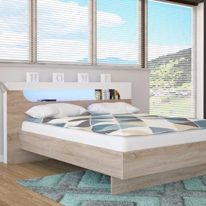 Apollo ágykeret ágyráccsal sonoma tölgy (választható méret)