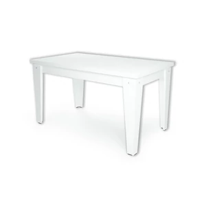 Piano étkezőasztal, fehér (140–180 cm)
