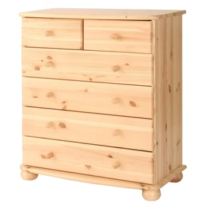 Anikó 4 nagy fiókos 2 kis fiókos komód