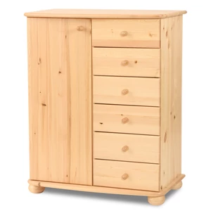 Anikó 6 fiókos 1 ajtós komód