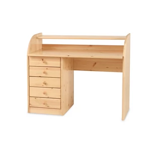 Andi 5 fiókos íróasztal (kétféle elrendezés)