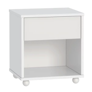 Alda jégfehér éjjeliszekrény