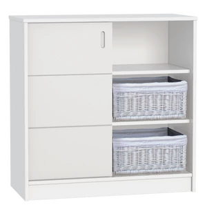 Alda jégfehér komód