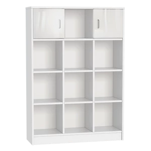 Alda jégfehér széles nyitott tároló