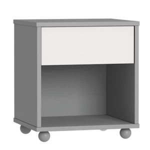 Alda selyemszürke éjjeliszekrény