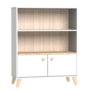 Colette fehér széles nyitott tároló