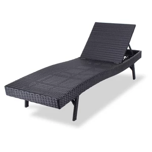 Prémium rattan nyugágy állítható támlával