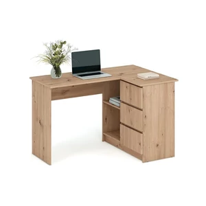 BEGA íróasztal, szín: artisan tölgy