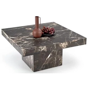 Monolit dohányzóasztal - fekete márványhatás