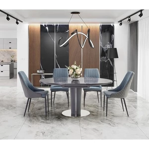 Ricardo kör alakú bővíthető étkezőasztal