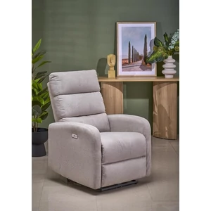 CARINIO elektromos relax fotel masszázs funkcióval, szín: világos bézs