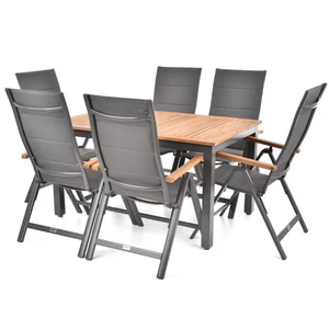 Montana kerti bútorszett (asztal + 6 db szék)