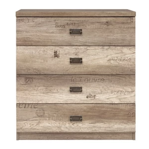 Malcolm négy fiókos komód (KOM4S/80)