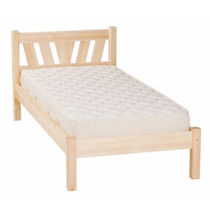 Egyszemélyes pálcás fenyő ágykeret (389)