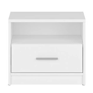 Nepo éjjeliszekrény fehér (KOM1S)