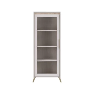 Luna system vitrines szekrény, kasmír-sonoma (REG1W)