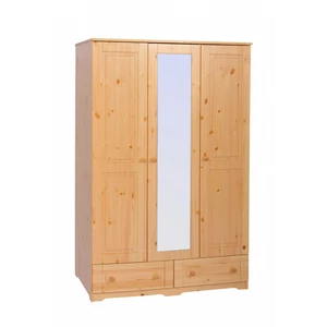 Balázs 3 ajtós, 2 fiókos tükrös szekrény (3511)