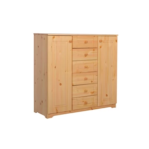 Petra 2 ajtós, 6 fiókos komód (3001)