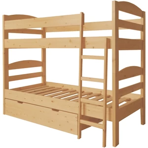 Zénó emeletes ágyváz + borda, ágyneműtartó (4005)