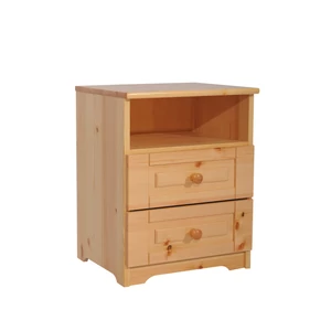 Sára 2 fiókos, nyitott éjjeliszekrény (3924)