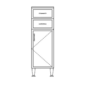 Classic kis szekrény 33