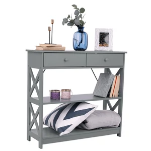 Lomir konzolasztal (szürke)