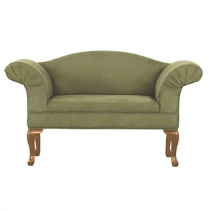 Fabricio kiskanapé zöld színben