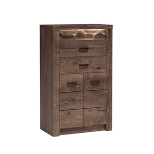 Infinity komód 06 - sötét kőris