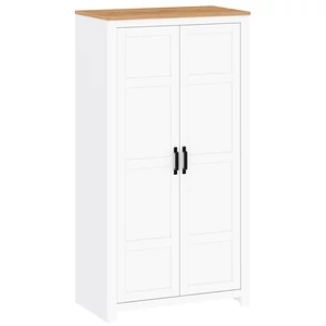 Lanzette kétajtós, akasztós szekrény polccal