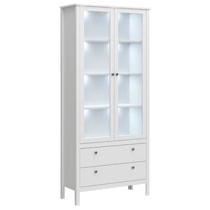 Olje vitrin fiókos (2W2S)