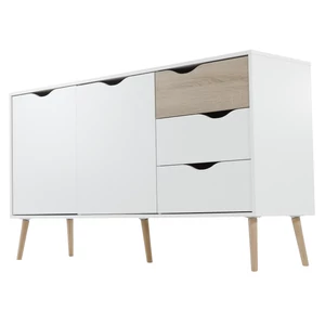 Oslo 2 ajtós 3 fiókos komód