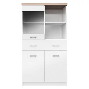 Topty vitrines komód (2D1W1S/80)