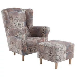 Astrid fotel puffal (Vintage)