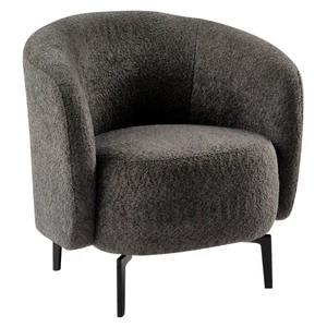 Preso bouclé fotel (szürkésbarna)
