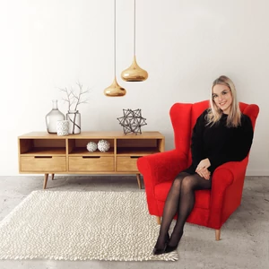 Charlot füles fotel (választható színek)