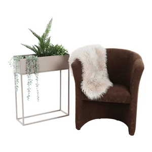 Cuba fotel sötétbarna színben