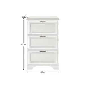 Cipőtartó, alpesi fehér, KENTAK SFB3B