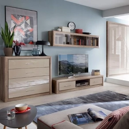 Koen II. elemes bútorcsalád (BRW) - nappali, hálószoba