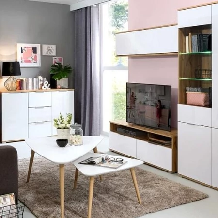 Zele elemes bútorcsalád (BRW) - nappali, hálószoba, ifjúsági, dolgozó