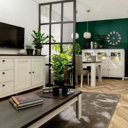 Hesen elemes bútorcsalád (Sibiu) (BRW) - nappali, hálószoba, étkező